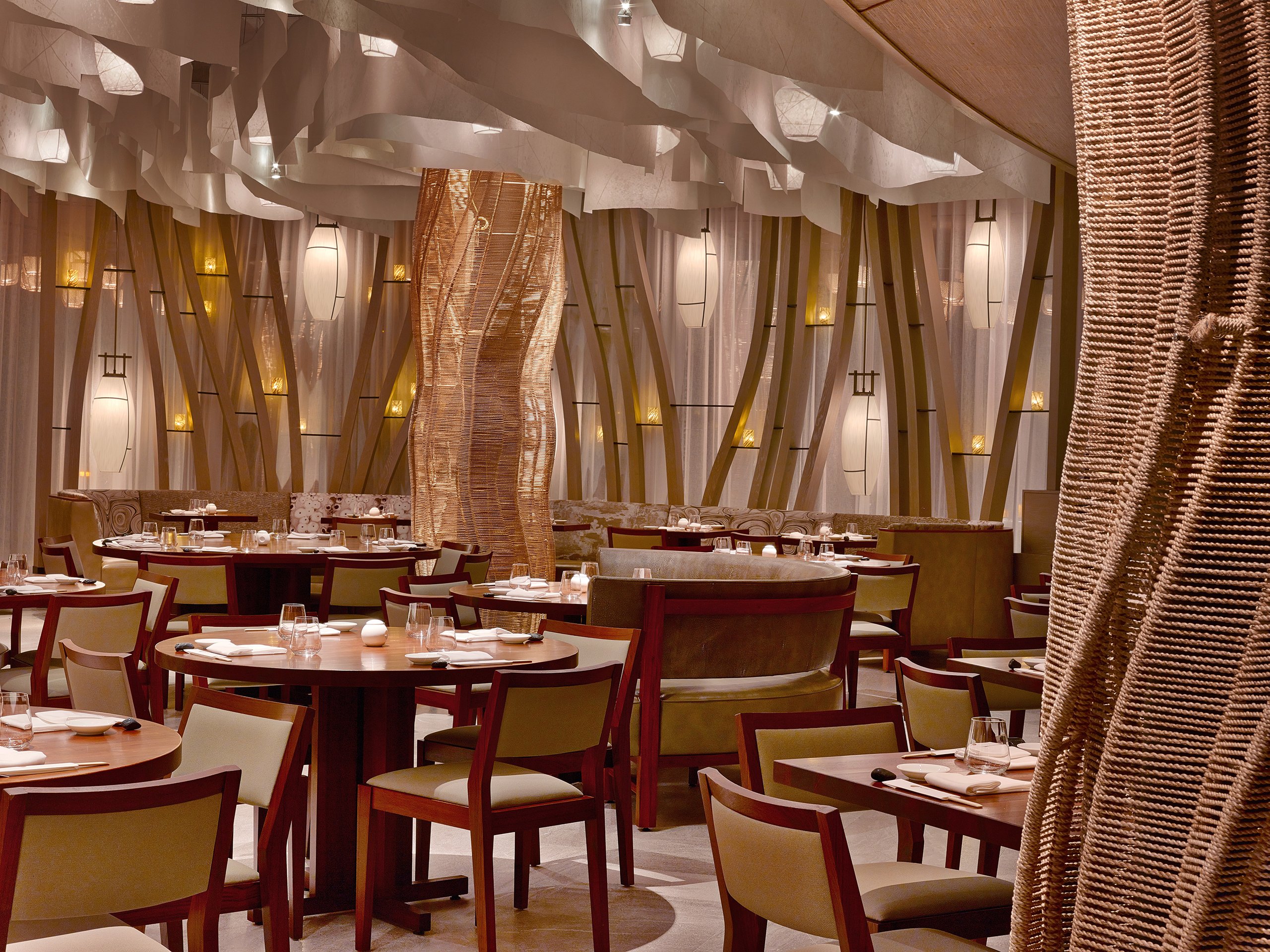 Resturant at the Nobu Hotel